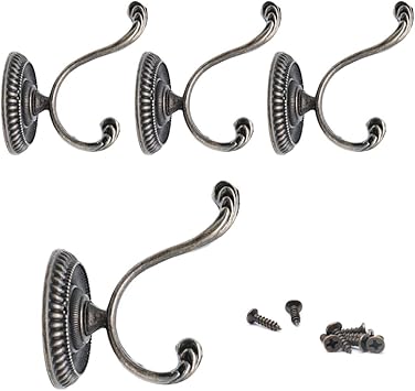 Amazon Com Hooks Karcy Vintage Oil Rubbed Wall Mounted Double