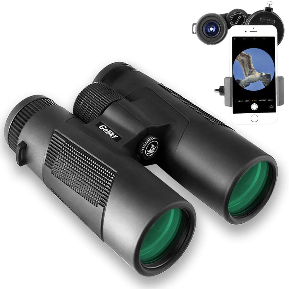 gosky 10x42 roof prism binoculars