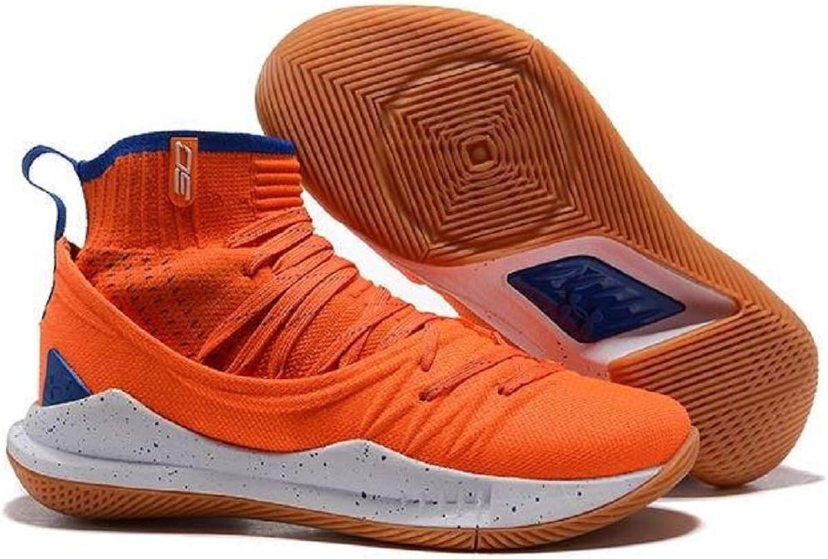 under armour orange basketball shoes