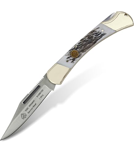 現状品 ELK PA-201 SOLIDSTATE Made in Japan Amazon.com : PUMA® IP Elk Hunter Oak Hunting Knife - German Steel