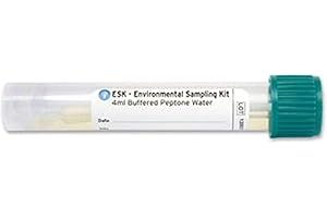 ESK Environmental Sampling Kits with Pre-filled 4ml Sterile Neutralizing Buffer, Polystyrene Handle, 4.06" Length (Case of 50)