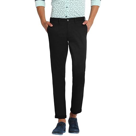 printed skinny trousers