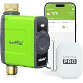 RAINPOINT WiFi Water Timer for Garden Hose, 2027 New Version WiFi Sprinkler Controller, Smart Hose Timer Valve, Automatic Drip Irrigation System/Rain Delay for Garden