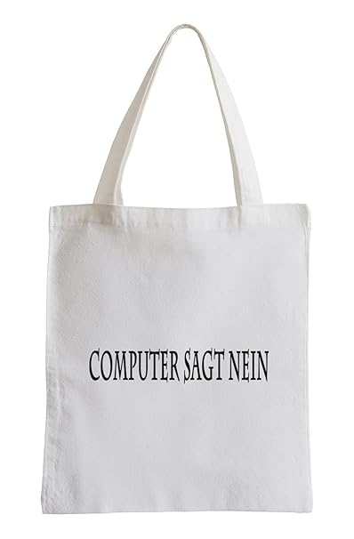 Computer Sagt Nein Little Britain Serien Fun Jutebeutel