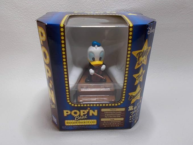 Amazon タカラトミー ディズニー Pop N Beat ポップンビート ドナルドダック チェロ ロボット 子ども向けフィギュア ホビー