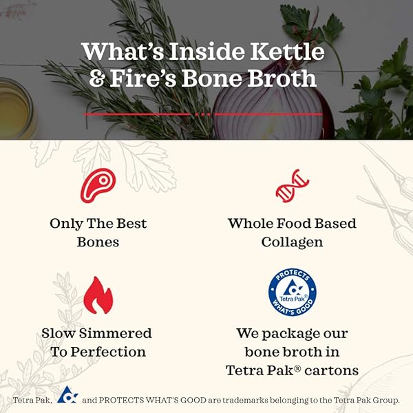 KETTLE & FIRE SPICY CAULIFLOWER SOUP WITH BONE BROTH, 16.9 OZ