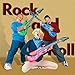 HomeMall 10 Pack Inflatable Guitar Toy, 35 Inch Rock Star Inflatable Electric Colorful Guitar, Rock 'N Roll Party Favor for 80s 90s, Children’s Birthday Party Decorations and Karaoke Party