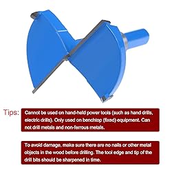 uxcell Forstner Drill Bits 55mm, Tungsten Carbide
