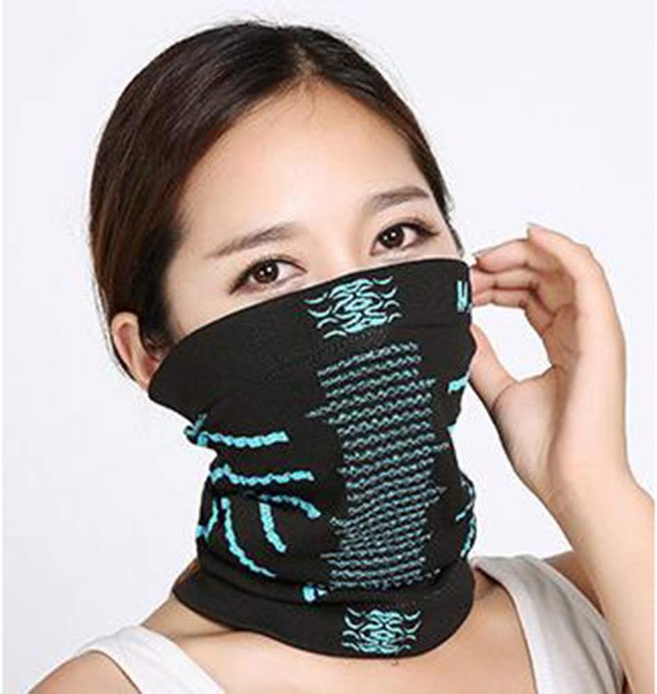 Homlifer Outdoor Mask Multi-Function Sports Mask Warm Skiing Changeable Knitted Hoods Cold-Proof Dust-Proof Bib Riding Mask