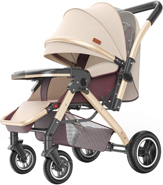 lightweight stroller with rubber wheels