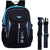 Water Resistant School Bag Durable Travel Camping Backpack for Boys and Girls