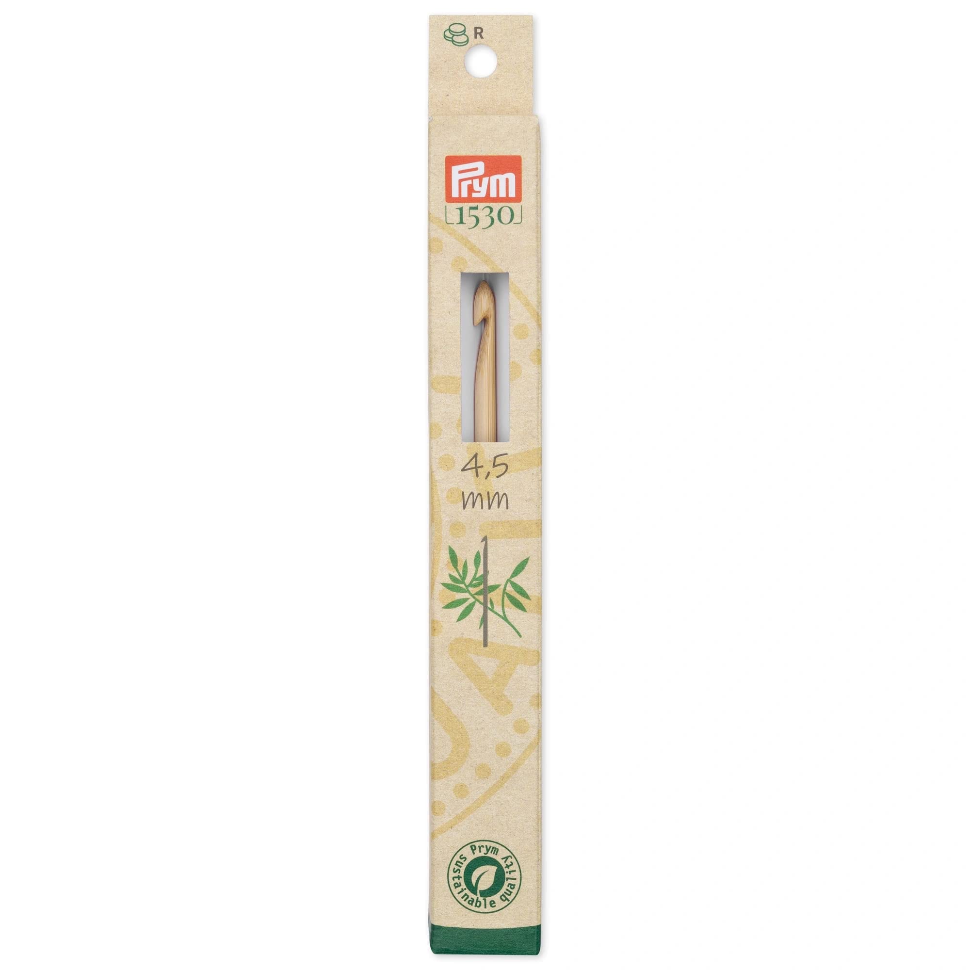 Prym - Prym 1530 Wool Bamboo (15cm, 4.50mm) Crochet Hook - 1 Unit