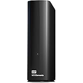 WD 16TB Elements Desktop External Hard Drive, USB 3.0 for plug-and-play storage - WDBWLG0160HBK-NESN