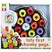Alex Jr. Tots First Chunky Pegs Baby Toddler Sorting Activity