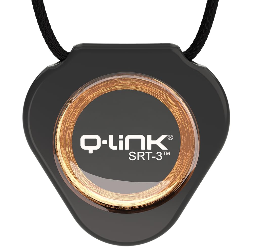 Q-Link Triangle Acrylic SRT-3 Pendant - Black — image 1