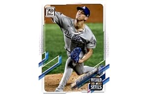 2021 Topps #44 Walker Buehler NM-MT Los Angeles Dodgers Baseball