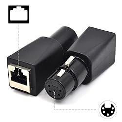 Zhupoub (1 Pair) 5 Pin Male/Female XLR DMX