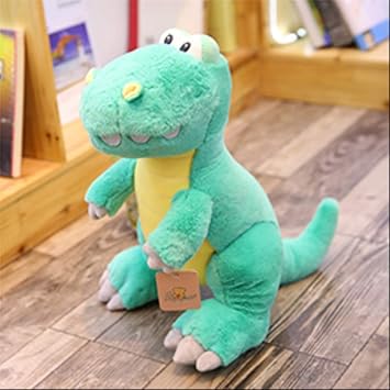 dinosaurio peluche verde