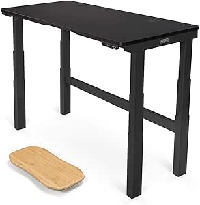 uplift desk v2 black greenguard laminate desktop standing desk