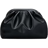 KKXIU Evening Handbag for Women Formal Clutch Purse with Removable Chain Strap Soft Wedding Crossbody Clutch