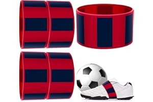 Eyourlife Soccer Cleat Lace Cover & Football Shoe Band - 4PCS Silicone Shoe Bands for Soccer and Football Cleats