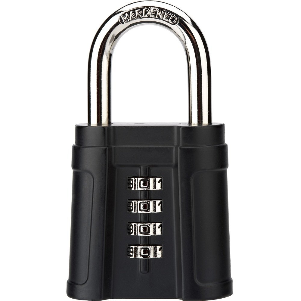 Bosvision Heavy Duty 55mm Combination Padlock with 8mm Shackle for gate
