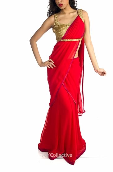amazon saree gown