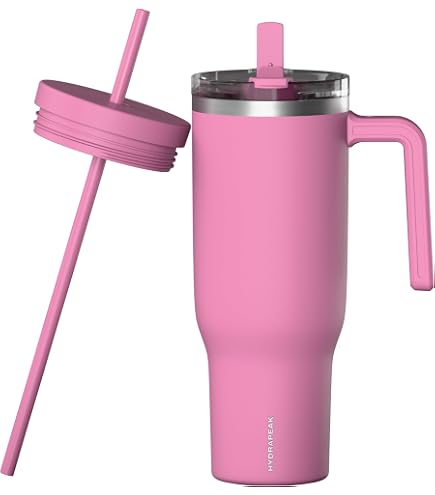 Amazon.com: Hydrapeak 40oz Voyager Insulated Tumbler with handle