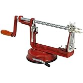 Farberware Apple Peeler, Slicer and Corer, Small, Red