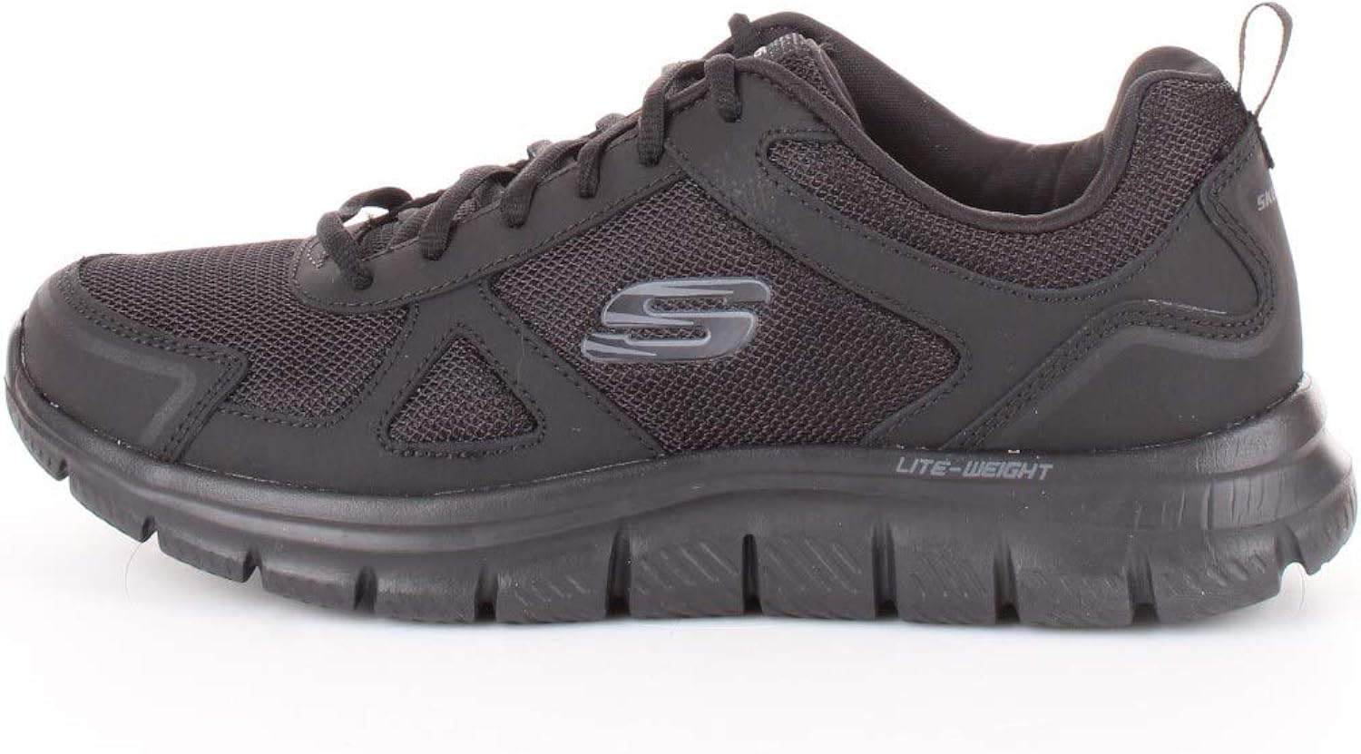 skechers track scloric mens trainers