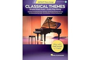 Classical Themes - Instant Piano Songs Book/Online Audio