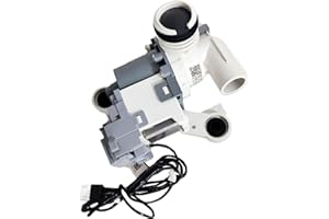 ENRUIEER DC97-19289F DC97-17366A Washer Drain Pump Assembly Compatible with Samsung Washing Machine, OEM Pump Replaces DC97-17349B, DC97-17366J, DC97-19289A, DC97-19289B, PX3516-01 Drain Pump Motor