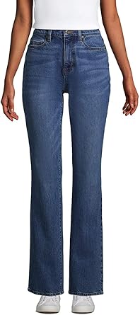 lands end womens straight leg jeans