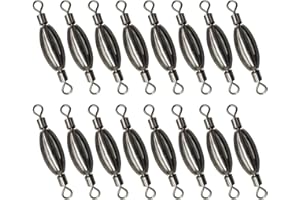 Acekit Quick Set Up Brass Fishing Sinker with Inner Swivel