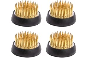 STEELFEVER Flower Frog Round Holder 4pcs Pin Frog for Flower Arrangement (1.4" Inch)