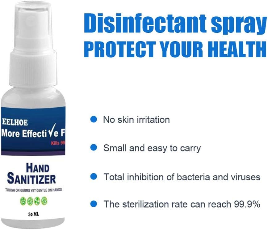 Cithy Mini Spray Hand Wash A Box No Clean Waterless Hand Wash Gel Soap Spray Portable Mini All in One for School Office