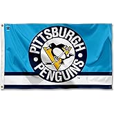 Pittsburgh Penguins Vintage Logo Flag and Banner