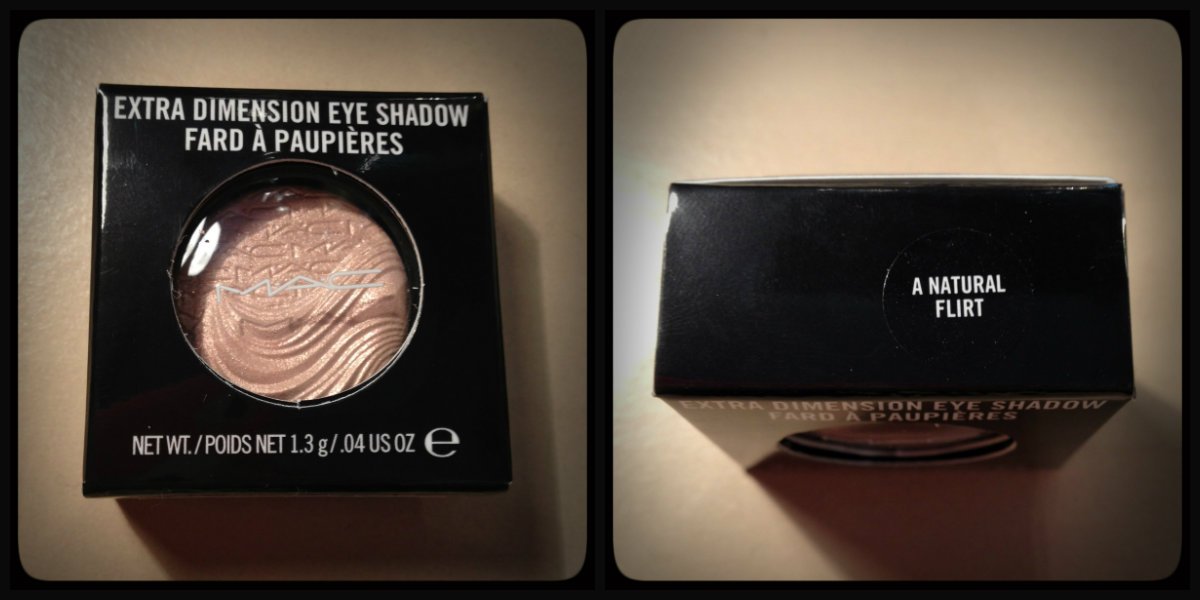 Amazon Com Mac Extra Dimension Eye Shadow A Natural Flirt Magnetic Nude Collection 2013 Beauty