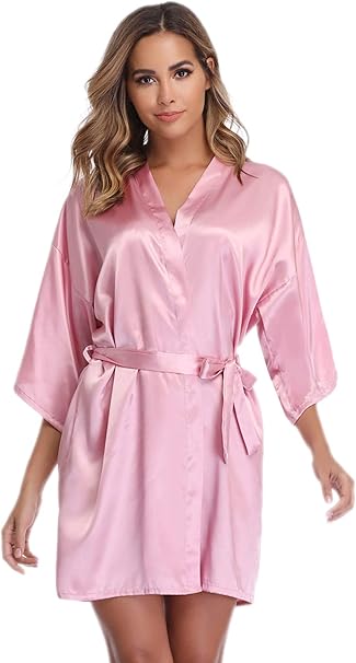 satin nighties and dressing gowns