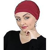 Hats Scarves & More Chemo Cap Cancer Headwear Women Bamboo Turban 50+ UPF Sun Protection 3 Seam