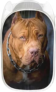 Cesto de lavandería American Pit Bull Terrier Cesto de lavandería para