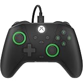 DRAKONG The Challenger Wired Hall Effect Gaming Controller for XBOX &amp; PC | Gamepad compatible with Xbox Series X/S, Xbox One, PC, No Stick Drift, Low Latency, Back Buttons &amp; AUX Headset Jack ‑ Black