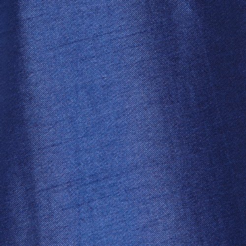 Stylemaster Tribeca Faux Silk Grommet Waterfall Valance with Beaded Trim, Cobalt, 36 by 37-Inch