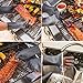 Premium Men's Silicone Barbecue Gloves | Heat Resistant for Grilling, Cooking & Smoking Protection | 13.5