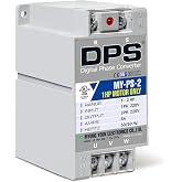 DPS 2HP My-PS-2 Used for 1HP(0.75kW) 3A Motor, Single to 3 Phase Converter, 1 DPS Must Be Used for 1 Motor Only, Input/Output 200-240V, UL Listed