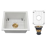 Lonsince Bar Sink,Undermount Wet Bar Sink 16 X 18