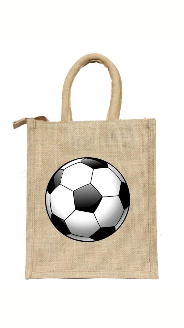 deshi decor unisex jute bag with zip(multicolour)