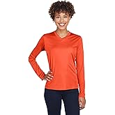 Team 365 Ladies' Zone Performance Long-Sleeve T-Shirt 3XL SPORT ORANGE