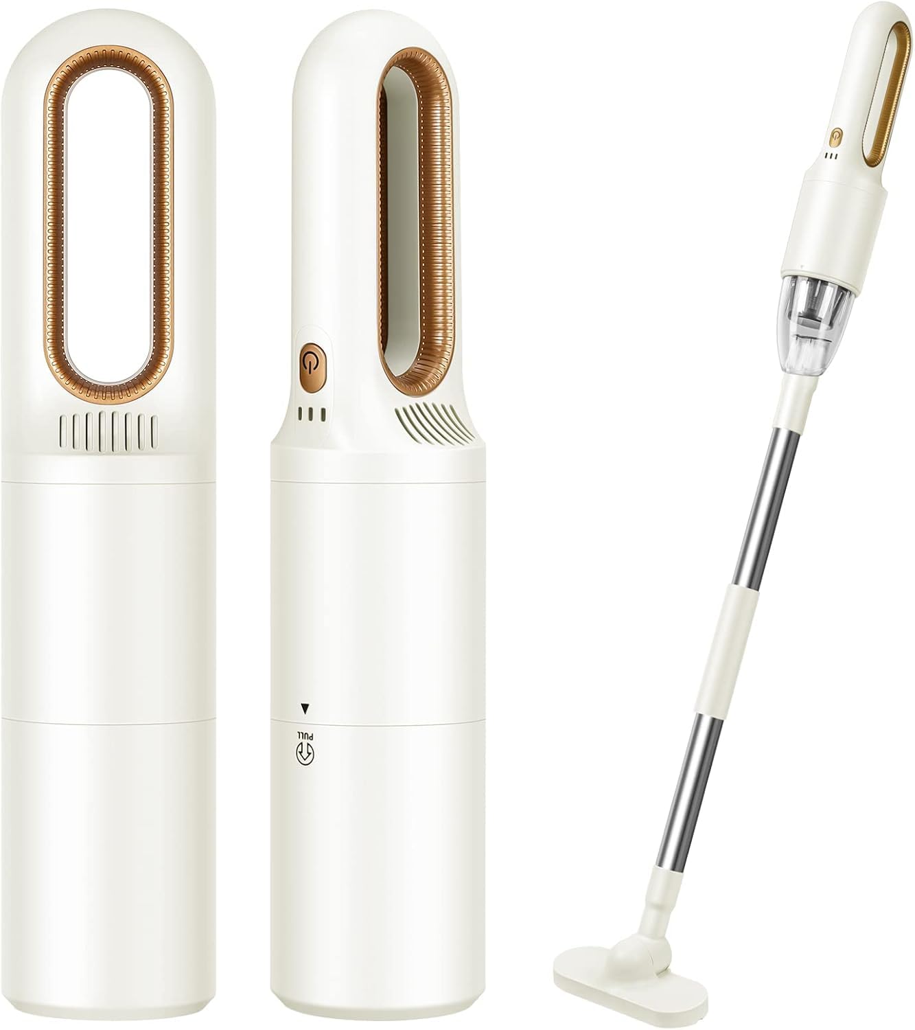Photo 1 of VANKICO Handheld Vacuum Cleaner, 2-in-1 Mini Cordless Vacuum Cleaner, USB Rechargeable Car Vacuum Portable, Quickly Dust Removal, for Hardwood Floor, Carpets, Pet Hair, Car, Office & Home Cleaning