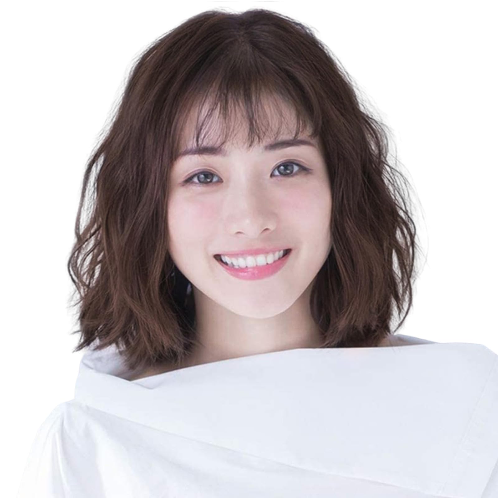 HAIRCUBE 医療用ウィッグ 人毛ミックス セミロング ブラウン ヘアキューブの商品画像